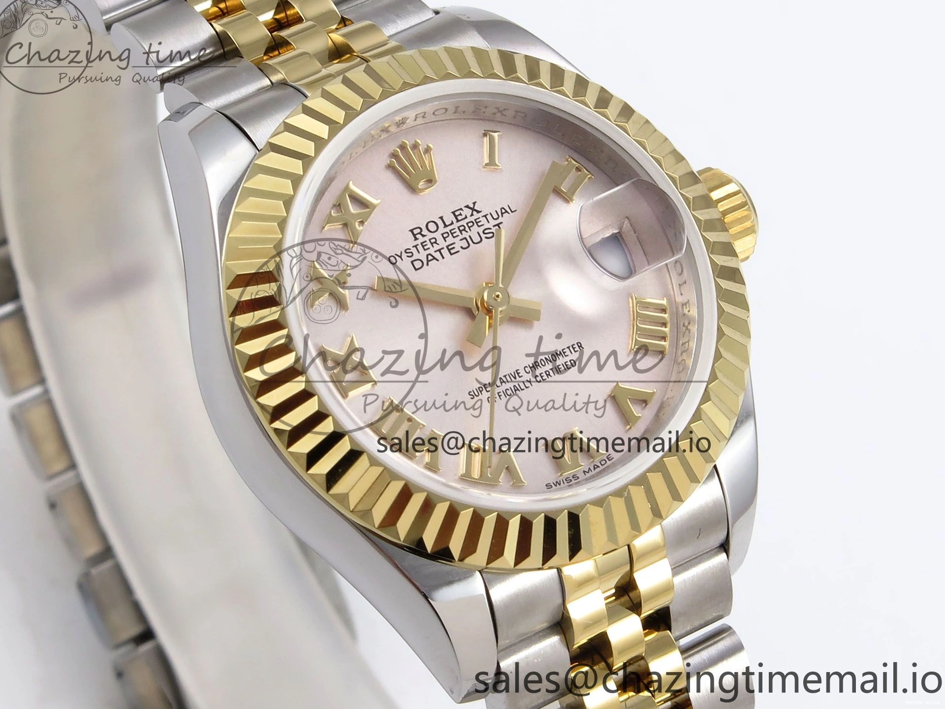 0116 DateJust 28MM 279173 SS YG GMF 1:1 Best Edition 904L Steel Silver Roman Dial on Jubilee Bracelet A GoodFit 1121
